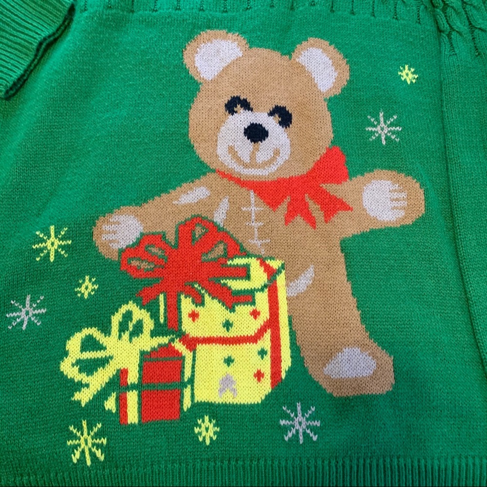 Teddy Bear Cute Gift My Christmas Party Sweater Size XXL